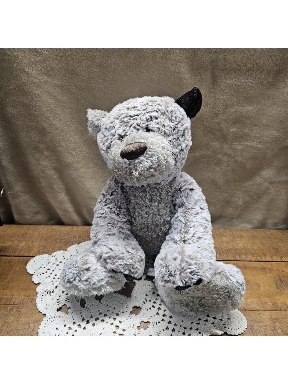 DEMDACO Stuffed Animal Handmade with Love Teddy Giving BEAR Plush Soft Toy
